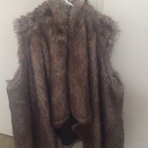 Faux fur wrap